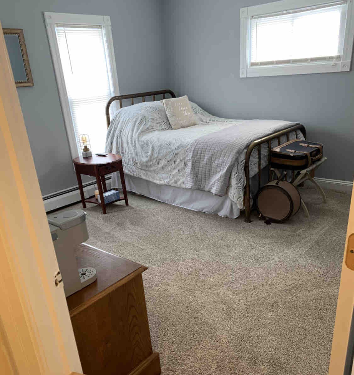 OLD DOWN COMFORTER RECYCLED INTO NEW DOWN COMFORTER