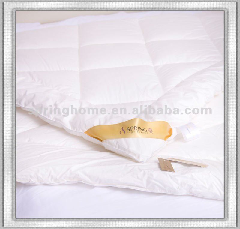 Title: The Silk and Feather Duvet: A Blend of Comfort and Warmth