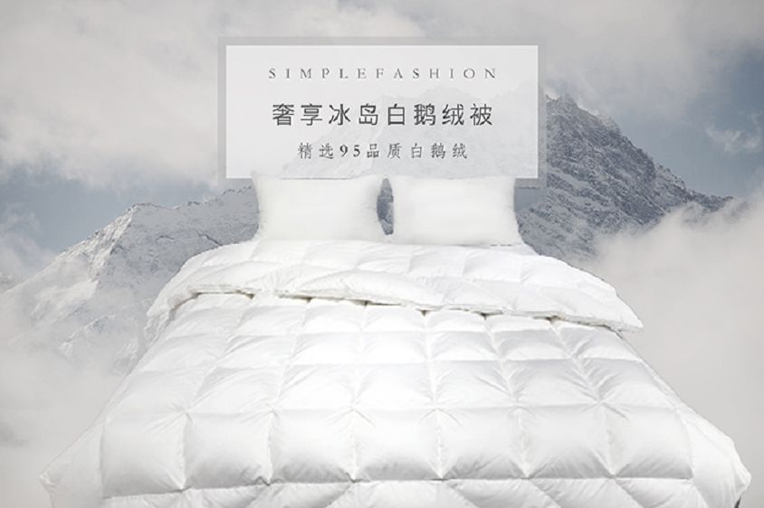 Title: DLL羽绒被，温暖与舒适的象征