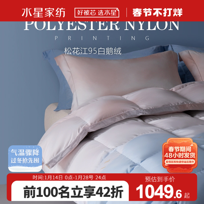 水星家纺羽绒被95
