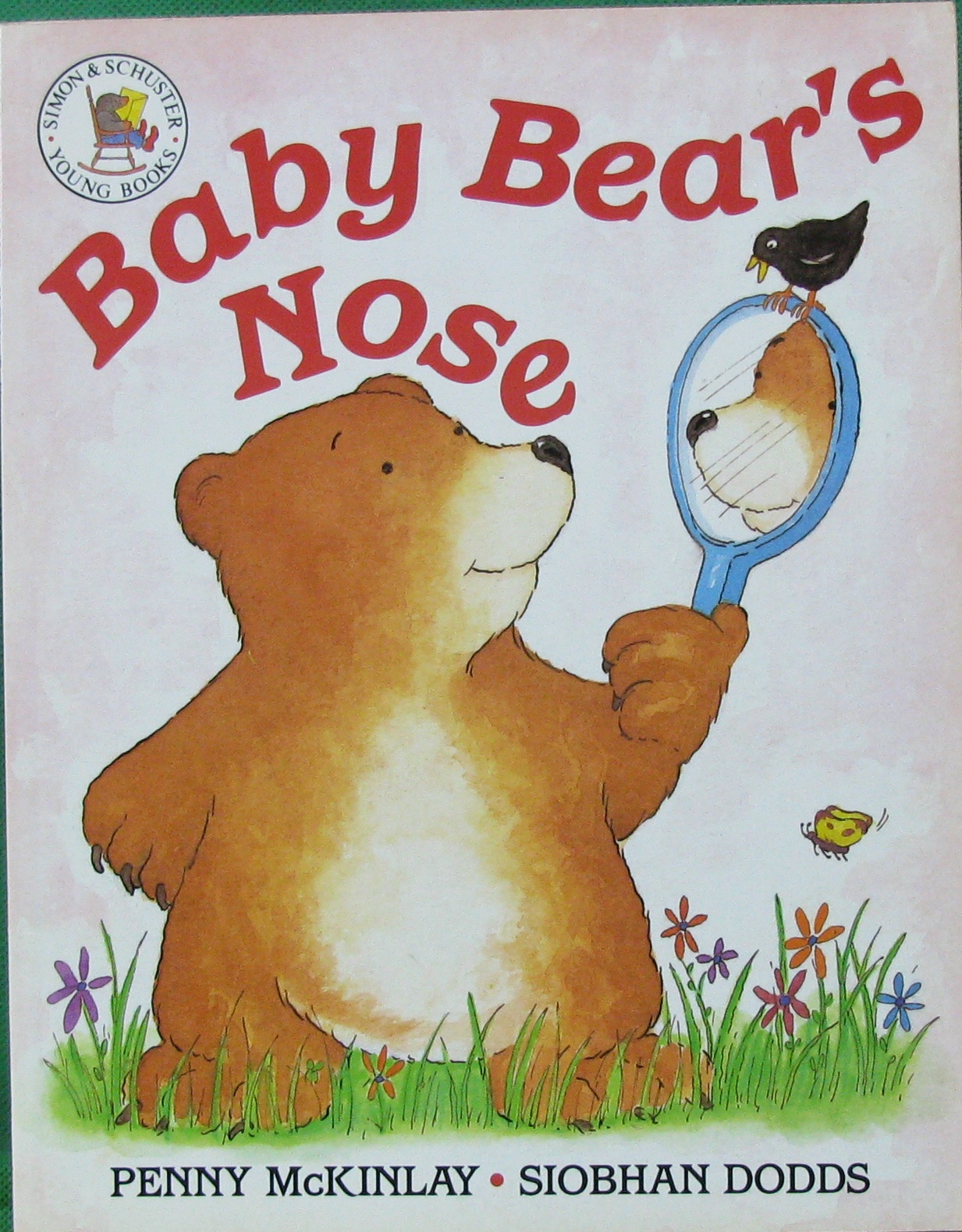 Title: The Babys Nose is Pressed by the Duck Feather Quilt