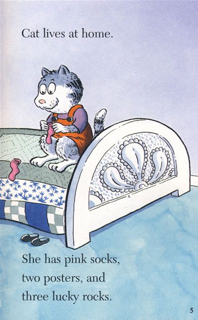 Title: The Adventures of a Cat Looking for a Duck Feather Bed