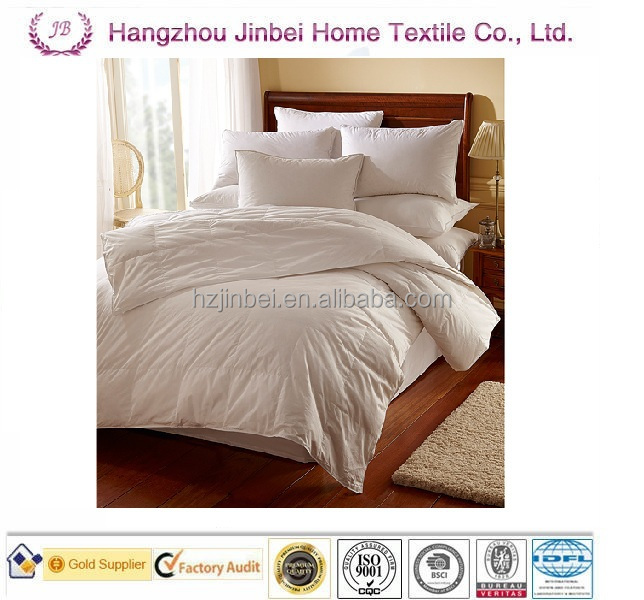 Title: The Fabric of a Goose Down Comforter