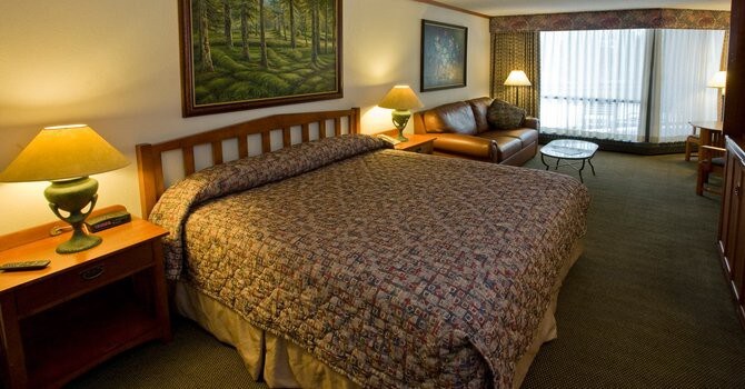 Title: The Luxury of a Duck Feather Bed at a Resort Hotel